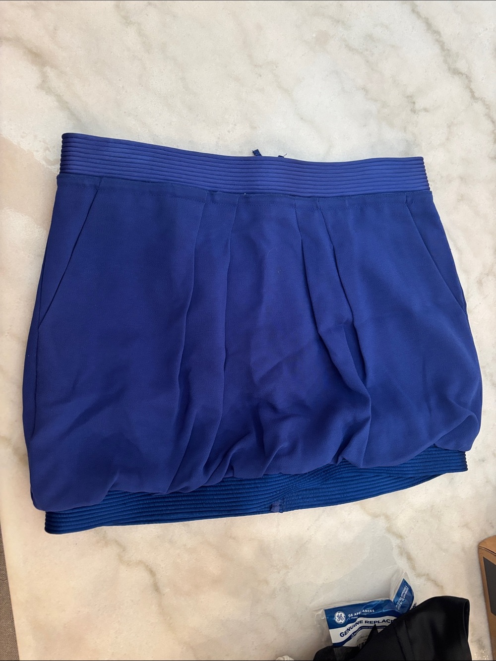 BCBGMaxAzria Electric Blue Mini Skirt